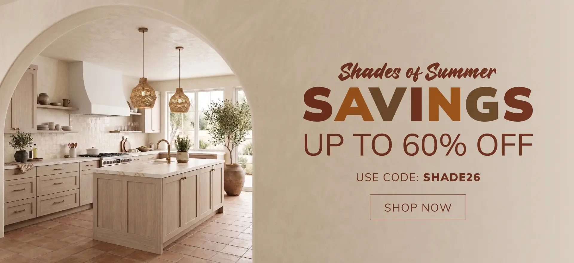 Shades of Summer Savings - up to 60% off - Use Code SHADE26